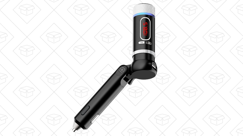 Mpow Bluetooth FM Transmitter, $18 with code EJUMUMXZ
